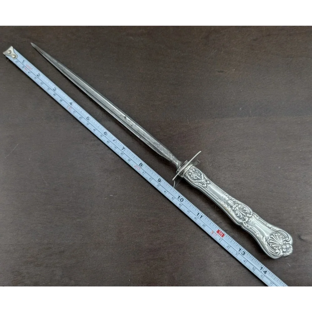 Gorham Sterling Silver Carving Hone in King George Pattern